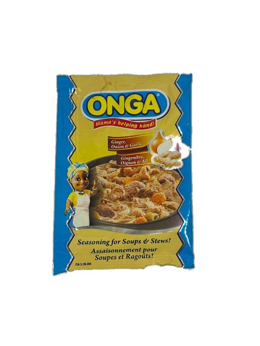 Ginger, Onion & Garlic Seasoning for Soups & Stews — Onga
