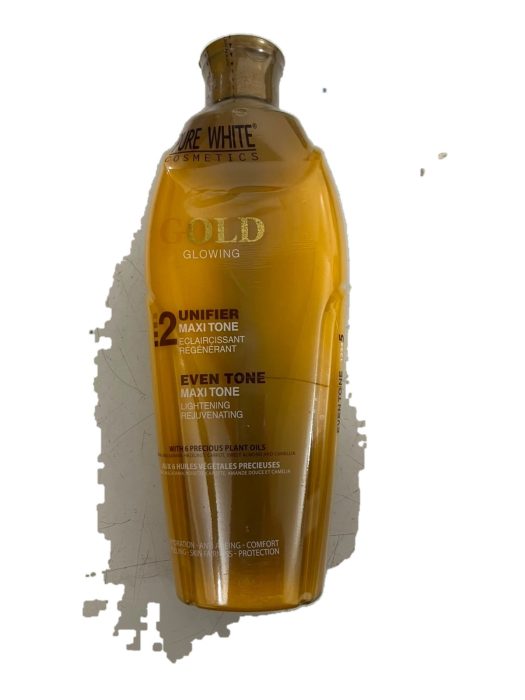 Gold Glowing Even Tone Lotion (6 plant oils) — Pure White Cosmetics